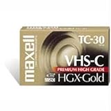Maxell 30min VHS-C Tape