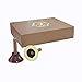 Moxa Sticks - 60 Pcs Pure Moxa Cone with Self-Adhesive Base - Original Pure High Penetration Moxibustion Sticks Five Chen Purity 45:1 Ratio