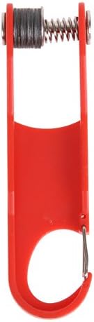 GigaMax Vintage Key Holder Men Keychain Trendy DIY Pocket Key Holder Gift Smart Key Collector Housekeeper [ Red ]