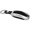 Topfit Model 3 Model S auto aluminium sleutelhanger Cover metalen sleutelhanger sleutelhanger voor Model S (Silver)