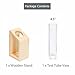 Ivolador Plant Propagation Station, Plant Propagation Tubes,Gifts for Plant Lovers,Plants Cutting Holder Office Desk Garden Décor Gifts for Mom Women Hydroponic Vase Gift Box