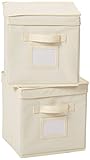 Origami RB-CUBE2-CR Cube for Book Shelf, Cream, 2-Piece