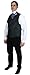 Historical Emporium Men's Pleated Victorian High Collar Stud/Cufflink Convertible Dress Shirt