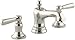 Kohler K-10577-4-SN Bancroft Widespread Lavatory Faucet, Vibrant Polished Nickel
