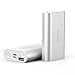 Portable Phone Charger, Yoobao 6000mAh Ultra Compact Power Bank External Battery Pack Charger Battery Backup Powerbank (Lightning & Micro Dual Input) for iPhone Samsung Smartphones and More - Silver