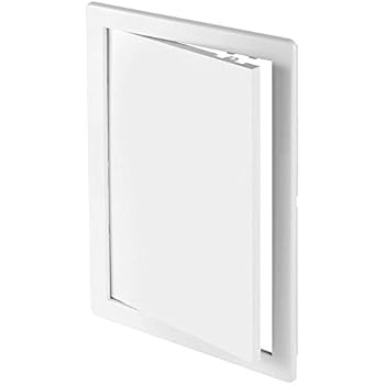 Access Panel 150x150mm (6x6inch) White ABS Plastic
