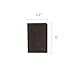 Leather Composition Notebook Covers (Pocket, Dark Brown)