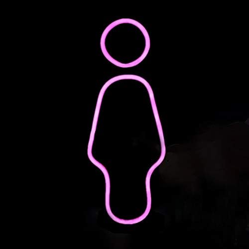 DAKANG Men Women Male Female Toilet Restroom Washroom Neon Light Sign (40cm*18cm)