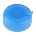 Freebily 5Pcs Blue 3 & 5 Gallon Water Bottle Screw on Cap Reusable Replacement Anti Splash Lids Blue One Size