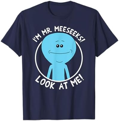Amazon.com: Rick and Morty Can Do! Mr. Meeseeks T-Shirt : Clothing