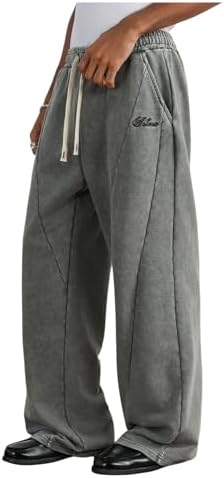 Amazon.com: SHENHE Men's Star Print Graphic Loose Sweatpants