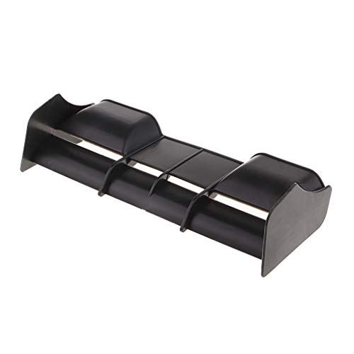 sharprepublic 1/8 RC Auto Heckflügel Heckspoiler Wing für 1: 8 RC Buggy Cars 21x5x8cm - Schwarz – Bild 3