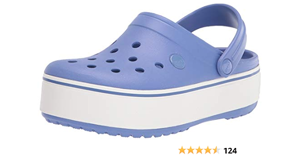 crocband platform white