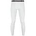 adidas Men's Baselayer Climacool UPF Pants, White, X-Large