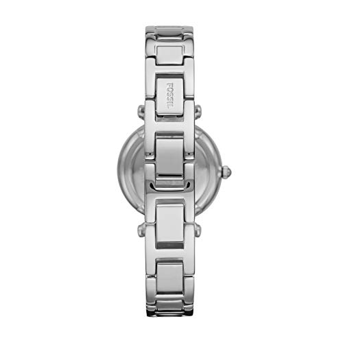Fossil Women's Carlie Mini Quartz Watch with Stainless Steel Strap