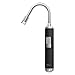 Megainvo Red Modern Windproof Electric Arc Lighter, USB Rechargeable, Zinc Alloy, Plastic, Metal, Silicon Core