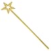 XiangGuanQianYing 13.4 Inch Princess Wands Princess Party Supplies Star Princess Wand Gold Wand(5 Pack)