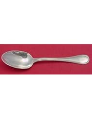 Kitchen: Perles by Christofle Silverplate Place Soup Spoon European Size 8 1/8" - christofle silverplate