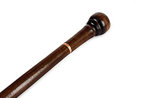 Natural Wood Walking Stick -36'' Inch - Handcrafted Walking Cane for Men or Women - Solid Hand Carved Wood Hiking Sticks, Elegant