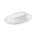 Mikasa Italian Countryside Covered Butter Dish, White