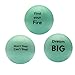 Pure Origins | Motivational Stress Balls | Gift 6 Pack | Fidget Accessory for Stress Relief, Special Needs, Concentration, Anxiety, Motivation, ADHD, ADD, Autism and Team Building (Mint)
