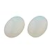 Mutilcolor 12pcs 10x14mm Oval Teardrop Random Color CAB Cabochon Beads Crystal Stone Wholesale for Jewelry Making(No Holes)