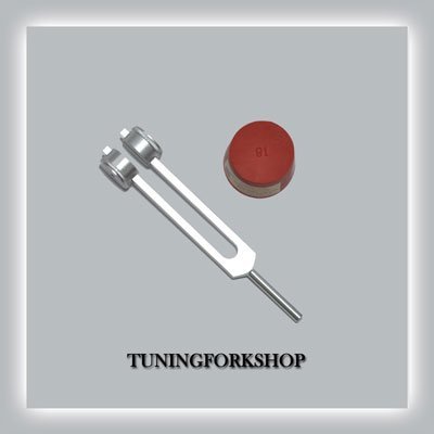Tuningforkshop Otto 128 Tuning Fork Set for Healing with Activator & Pouch
