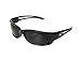 Edge Eyewear SK-XL116 Kazbek XL Safety Glasses, Black with Smoke Lens primary
