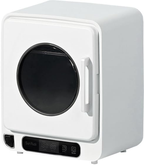 SunRuck マルチ乾燥機 乾きくんmini ホワイト 衣類乾燥機 食器乾燥機 ミニ乾燥機 超小型 タッチパネル 衣類 タオル 下着シャツ コップ 箸 食器 哺乳瓶 ぬいぐるみ 時短 時間短縮 エコ 省電力 省エネ SR-WT028-W商品画像