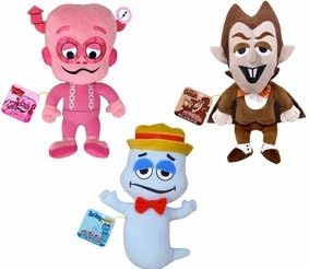Funko Plushie Boo Berry Count Chocula Frankenberry 9 Inch Doll Set