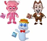 Funko Plushie Boo Berry Count Chocula Frankenberry 9 Inch Doll Set