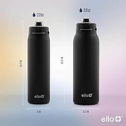 Ello Pop & Fill 32oz Stainless Steel Water Bottle