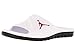Nike Jordan Mens Jordan Super.Fly Team Slide White/Gym Red/Black Sandal 10 Men US