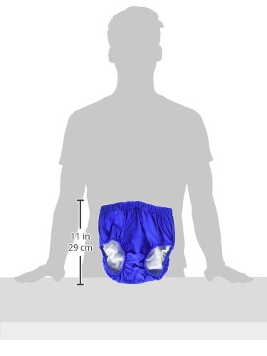 My Pool Pal Swim-sters Reusable Swim Diaper, Youth Medium, Size 10/12, Royal Blue