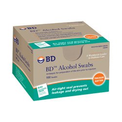 BD Alcohol Swabs 100ct.