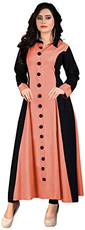 Women's Rayon Princess Cut Kurta