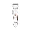 Conair Satiny Smooth Ladies All-In-One Shave & Trim System, Electric Shaver for Women, Cordless/Rechargeable, Use Wet or Dry
