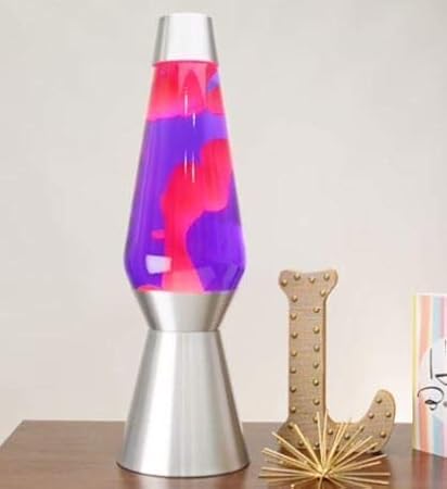 Amazon ラバライト Lava Light Lamp ジャンボサイズ Pink Wax Purple Liquid Silver Base 61 ラバランプ アメリカン雑貨 Choppers テーブルランプ 通販