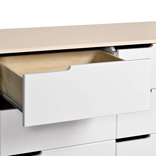 Babyletto Hudson 6Drawer Assembled Double Dresser in Washed Natural