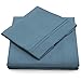 Cosy House Collection Everyday 1500 Series Bed Sheet Set - Ultra Soft & Cool Hotel Bedding - Deep Pocket - Wrinkle, Stain and Fade Resistant - 4 Piece Set (Queen, Peacock Blue)