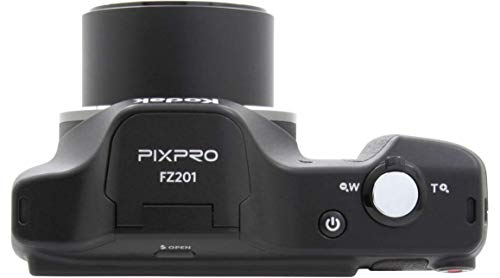 Kodak Pixpro FZ201 Digitalkamera, kompakt, 16,1 Millionen Pixel, mit Stecker, Schwarz – Bild 8