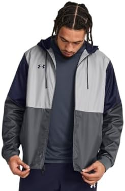 Under Armour Field House Jacket, Halo Gray (014)/Halo Gray, Small 