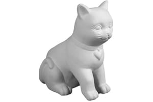 NEW HAMPSHIRE CRAFTWORKS Super Cute Kitty Cat Planter - Paint Your Own Ceramic Keepsake