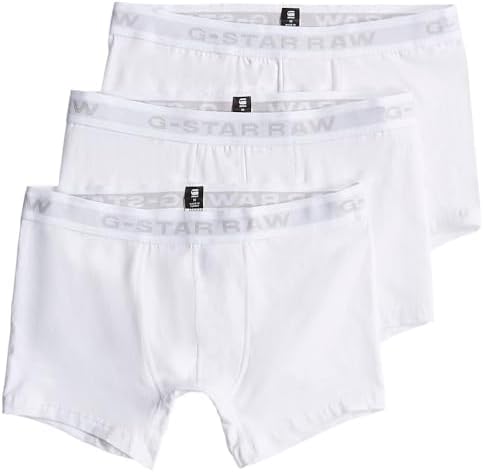 Uomo Boxer Briefs 3 Pack, Bianco (white/white/white D23771-D516-6008), L