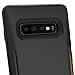Smartish Galaxy S10 Plus Wallet Case - Wallet Slayer Vol. 1 [Protective Grip Credit Card Holder Cover for Samsung] (Silk) - Black Tie Affair