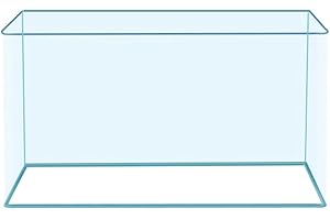 EDOTFISH 0.9 Gallon Aquarium Fish Tank，Rimless Aquarium Tank，7.1" L × 5.1" W × 5.9" H