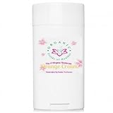 Organic Fields of Heather Orange Cream Organic & Natural Deodorant With Botanically Infused Ingredients, 2.5 fl. Oz