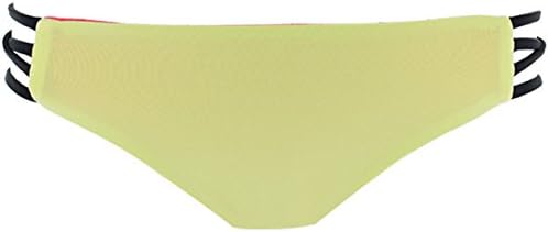 L Space Swimwear Citrus Low Down Bottom, Yellow, Medium (4/6)