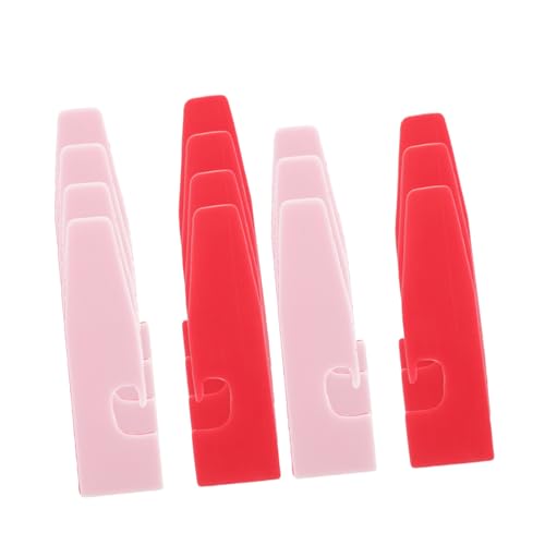 Hohopeti 15pcs Brother Sewing Machine Presser Foot Pad Overlock Hemming Foot Pad Plastic Serger Machine Accessory Overlock Design for Smooth Edge Sewing