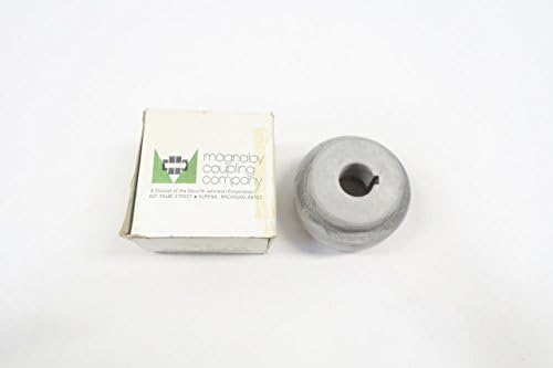 NEW MAGNALOY M100-02406 MODEL 100 ALUMINUM JAW COUPLING HUB 3/4IN D586566